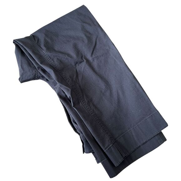 Loft Gray Curvy Straight Crop Pants Size 10 - Picture 4 of 7